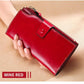 Luxury Leather Women Long Wallet - Credit Card Holder Bags (1U43)
