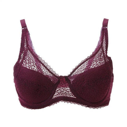 Trending Spring & Summer Plus Size Women Bras - New Lace Bras - Underwear Lingerie Deep V Sexy Bra - Plus Size (2U27)