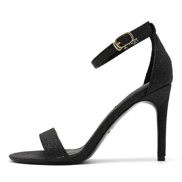 Gorgeous Women's Ankle Strap Heels - Summer Open Toe Thin Party Dress Sandals (D37)(SH2)(SS1)(CD)(WO2)