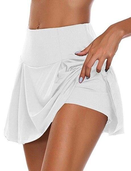 New Hot Sale Mini Skirt - Sports Fitness Leggings - High Waist Hips Casual Skirt Pants (TBL)(F31)