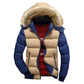 New Winter Jacket Men's Warm Down Jacket - 9 Color Fashion Brand With Fur Hood Hat Outwear Coat (D100)(TM4)
