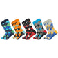 Casual Men's Socks - New Socks Fashion Design Plaid Colorful Happy Business Party Dress Cotton Socks (TG8)(T6G)(F92)