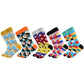 Casual Men's Socks - New Socks Fashion Design Plaid Colorful Happy Business Party Dress Cotton Socks (TG8)(T6G)(F92)