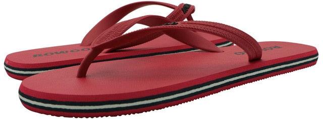Fashion Flip Flops - Men Sandals Indoor Outdoor Flat Beach Slippers (MSC6)