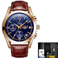 New Fashion Men's Watches - Top Brand Luxury Military Quartz Watch - Premium Leather Waterproof (MA9)(F84)
