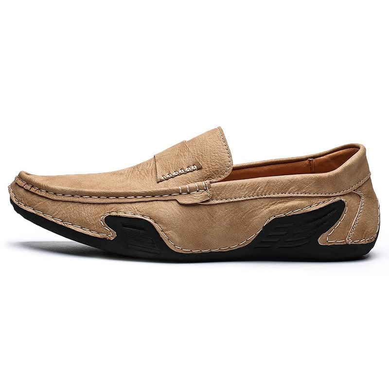 ]New Fashion Style Leather Spring Casual Shoes - Handmade Vintage Loafers Flats (MSC2)(MSC4)(MSC1)(F12)