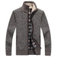 New Men's Sweaters Autumn Winter Warm Zipper Cardigan & Sweaters (TM6)(F100)