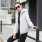 New Winter Parkas Basic Jacket Coats - Ladies Plus Velvet Lamb Hooded Coats - Long Sleeve Cotton Jacket (2U23)