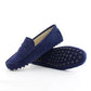 Nice Women 100% Genuine Leather Flat Shoes - Casual Loafers Slip On - Moccasins Lady Driving Shoes (FS)