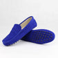 Nice Women 100% Genuine Leather Flat Shoes - Casual Loafers Slip On - Moccasins Lady Driving Shoes (FS)