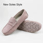 Nice Women 100% Genuine Leather Flat Shoes - Casual Loafers Slip On - Moccasins Lady Driving Shoes (FS)