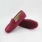 Nice Women 100% Genuine Leather Flat Shoes - Casual Loafers Slip On - Moccasins Lady Driving Shoes (FS)