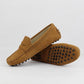 Nice Women 100% Genuine Leather Flat Shoes - Casual Loafers Slip On - Moccasins Lady Driving Shoes (FS)