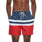 Summer Surf Beach Shorts - Sport Swimwear Shorts - Men Athletic Running Shorts (D9)(TG5)