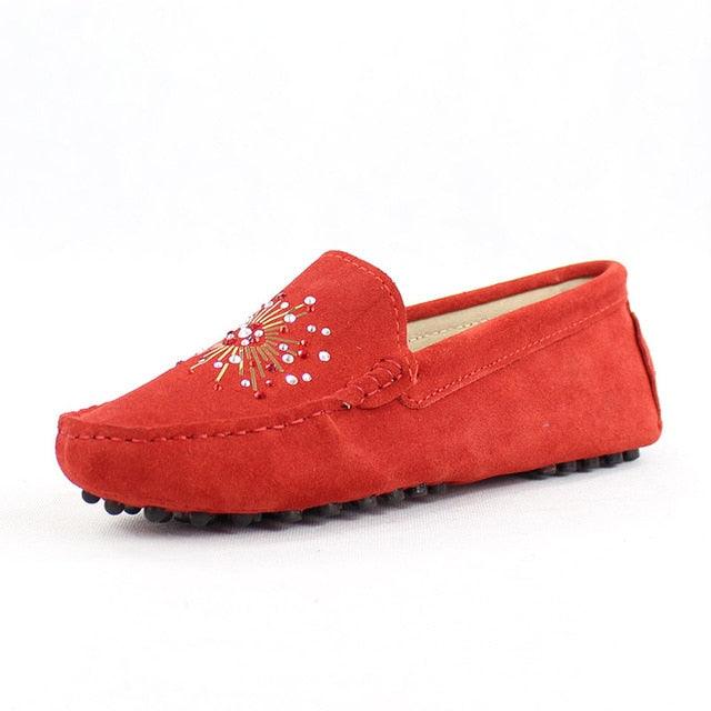 Top Fashion Women Flat Shoes - Slip On Loafers Flats Casual Shoes - Soft Moccasins Footwear (FS)(CD)(F40)