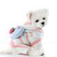 Winter Dog Clothing - Cute Strawberry Dog Jumpsuit - Pomeranian Yorkshire Terrier Costume (W5)(W2)(F69)