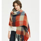 Cute Winter Scarf - Women's Luxury Brand Plaid Design Warm Thick Long Scarves (WH9)(F87)