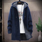 Great Winter New Arrival Men's Sweaters Cardigan - Men Knitted Thicken Hooded Coat (TM6)(TM5)(CC3)(F100)