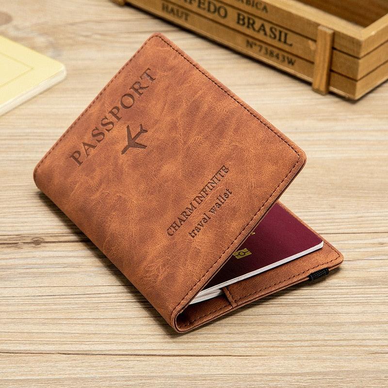Great Card Holder Multi-Function Vintage ID Bank Card PU Leather Wallet - Case Travel Accessories (2U79)