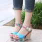 Gorgeous Women Sandals - Summer Platform Wedges - Floral High Heels (SS3)(SH2)(SS1)