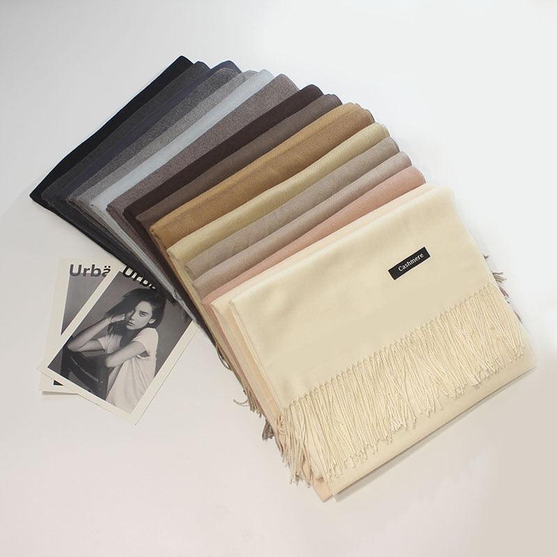 Trending Women Scarves With Tassel - Long Scarf High Quality (WH9)