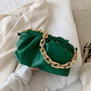 Gold Chain PU Leather Bag - Women's Summer Armpit Shoulder Handbags (WH2)(WH6)