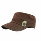 Great Hats - Classic Vintage Flat Top - Cotton Washed Caps Adjustable Fitted Thicker Cap (2U44)