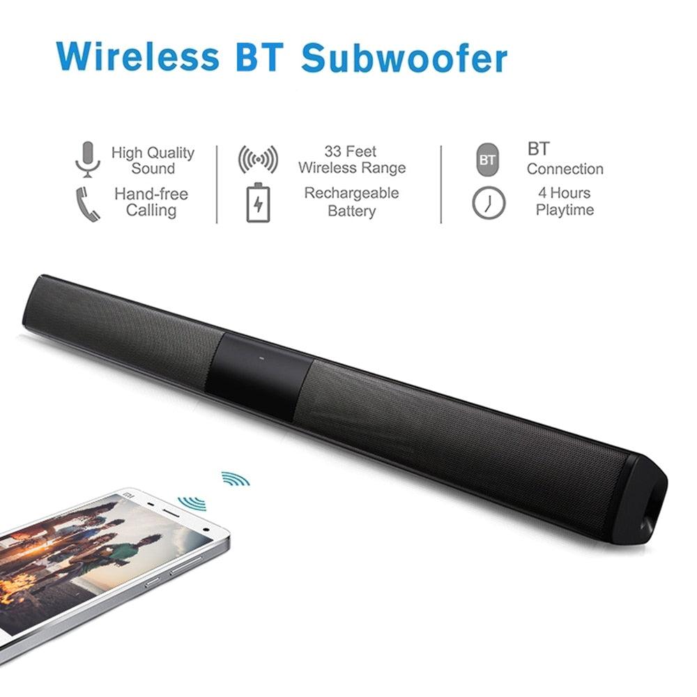 20W Portable Wireless Column Soundbar - Bluetooth Speaker Powerful 3D Music Sound bar Home Theater (HA5)(HA2)(1U57)(F57)
