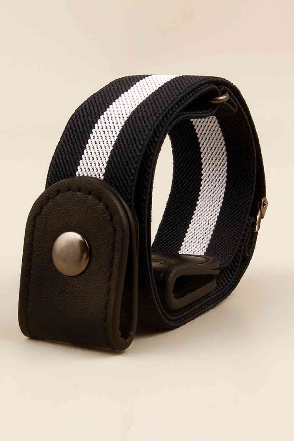 PU Elastic Snap Closure Belt (BFD) T - Deals DejaVu