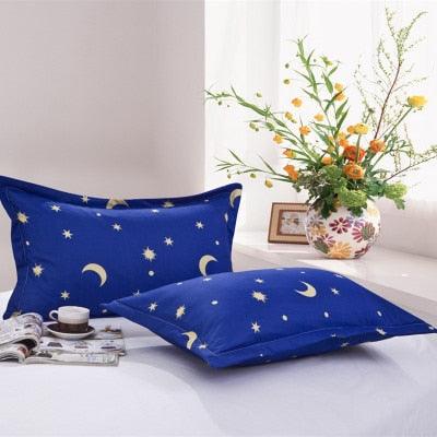 2PCS Solid envelope single Pillowcase Hotel home Hospital use Pillowcase Satin bar Occasion simplicity (3BM)(F63)