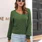 V-Neck Long Sleeve Sweater