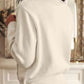Round Neck Long Sleeve Cardigan