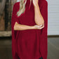 Turtleneck Slit Sweater - Deals DejaVu