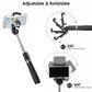 3 In 1 Portable BT Selfie Stick Remote Control Foldable Mini Tripod Extendable Monopod For Phone Photo Shooting Live Holder (RS)(1U50)