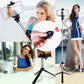 3 In 1 Wireless Selfie Stick With BT Remote Shutter Extendable Monopod Foldable Tripod Self-Timer For Mobile Phone Live Photo (RS)(1U50)