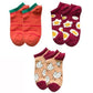 Great 3 Pairs/Set Women's Cotton Funny Ankle Socks - Print Animal Cartoon Hip hop Socks (2WH1)