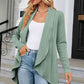Open Front Long Sleeve Cardigan - Deals DejaVu