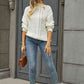 Cable-Knit Turtle Neck Long Sleeve Sweater - Deals DejaVu