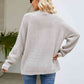 Open Front Long Sleeve Cardigan with Pockets