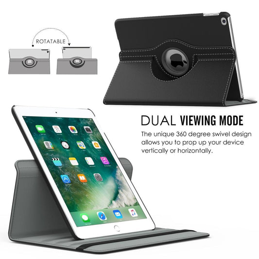 360 Degree Rotating case For new iPad 7th Generation 10.2 2019 Case PU Leather Auto Sleep Wake Stand Case For iPad 7th 10.2 (TLC3)(F47)