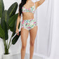 Marina West Swim Take A Dip Twist High-Rise Bikini in Cream (TB9D) T