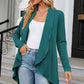 Open Front Long Sleeve Cardigan - Deals DejaVu
