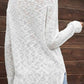 V-Neck Slit Knit Top - Deals DejaVu