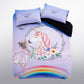 Fashion 3d digital unicorn printing Duvet Cover Sets 1 Quilt Cover + 1/2 Pillowcases (7BM)(8BM)