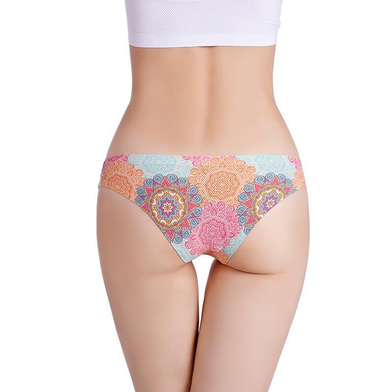 Gorgeous 3Pcs/Lot New Print Briefs Seamless Women's Panties - Sexy Female Ultra Thin Breathable Lingerie (TSP4)(TSP1)