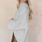 Round Neck Dropped Shoulder Sweater