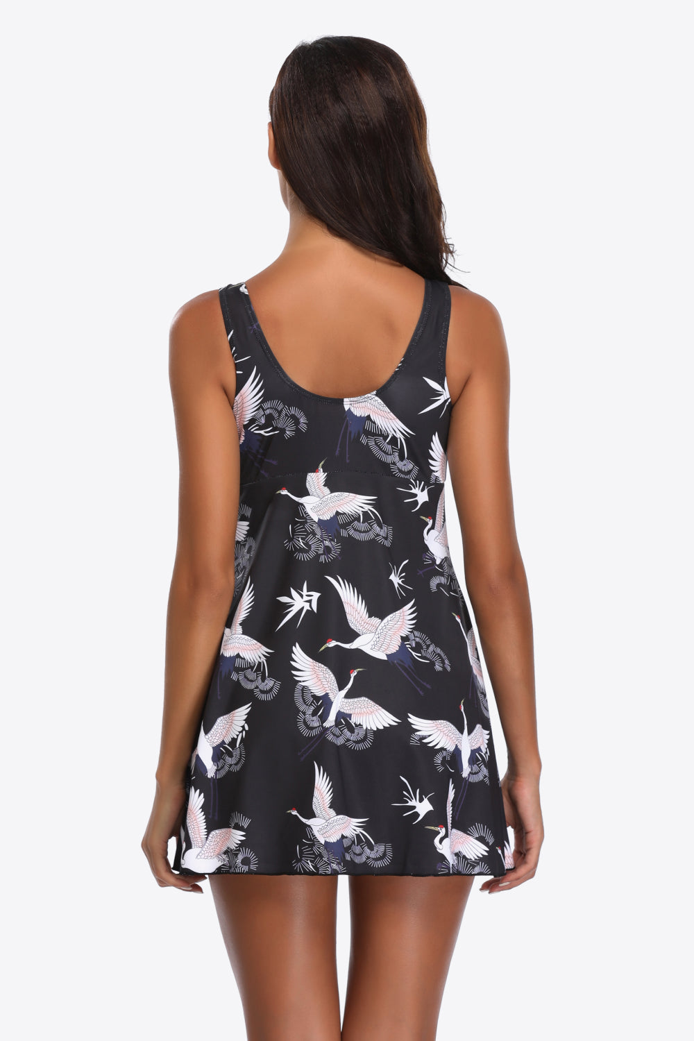Full Size Animal Print Swim Dress (TB10D) T