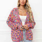 V-Neck Long Sleeve Cardigan
