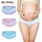 3pcs Cotton U-Shaped Low Waist Maternity Underwear - Pregnant Women Underwear - Pregnancy Briefs (D6)(5Z2)(7Z2)