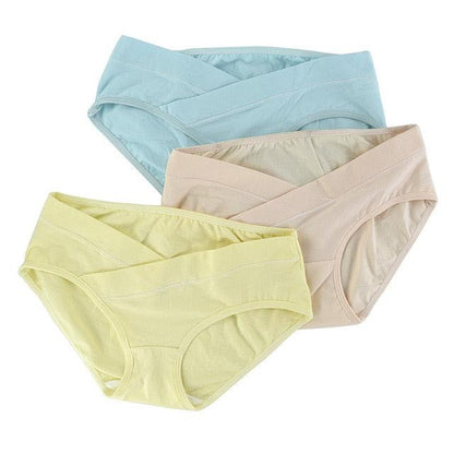 3pcs Cotton U-Shaped Low Waist Maternity Underwear - Pregnant Women Un –  Deals DejaVu